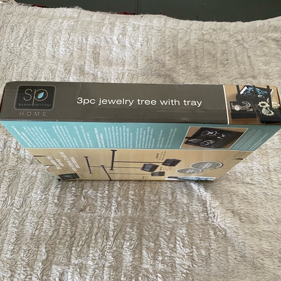 3 piece jewelry tree with tray - Picture 3 of 5